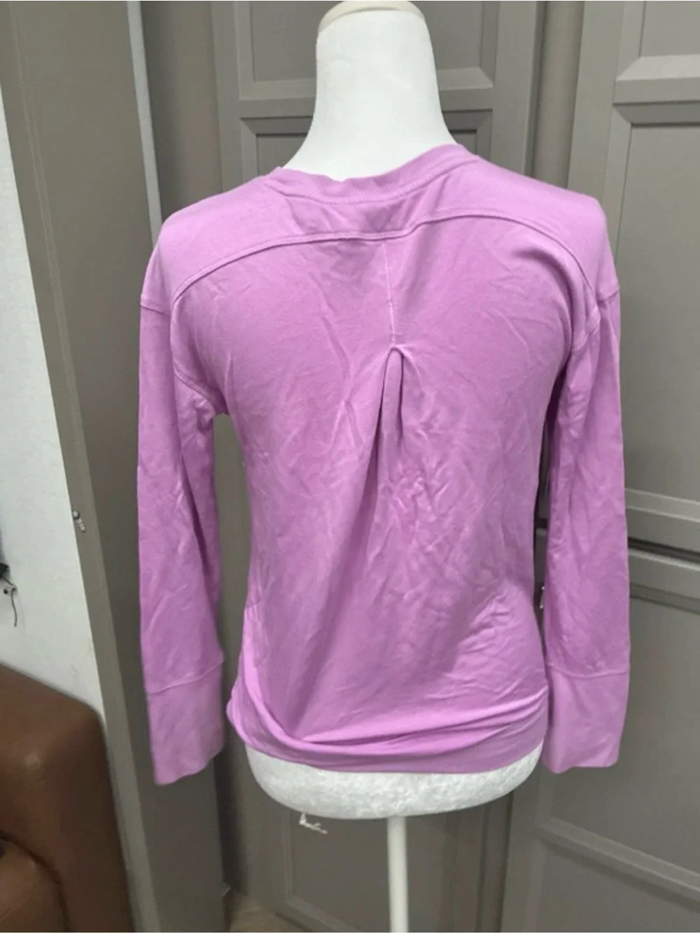 all in motion Girls' Long-Sleeve Crewneck Top in Light Purple